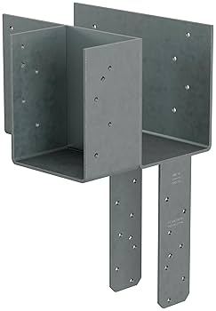 ローズ Simpson Strong-Tie ECCLLQ L-Shape End Column Cap for 4x Post